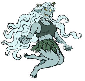Monster girl commission